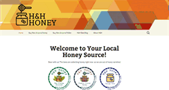 Desktop Screenshot of handhhoney.com